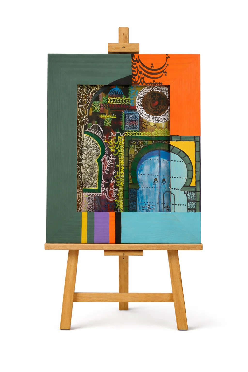 Lithographie 5 - Encadrement